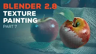 Blender 2.8 Beginner Tutorial - Part 7: Texture Painting