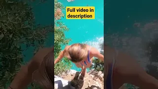 beautiful diving Laura Marino(French) 37 #adventure #viral #viralshorts #shorts  #diving #beautiful