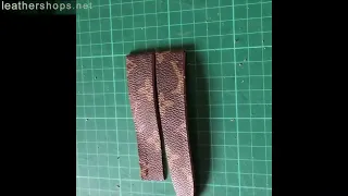 18 STEPS TO MAKE A LEATHER WATCH STRAP FROM LV BAG | HOW TO MAKE HANDMADE WATCH STRAPS | AEZBUY.COM