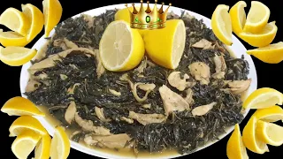 اسرع واطيب ملوخية في العالم 😋 Mulukhiyah