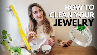 How To Clean Your Engagement Ring, Jewelry & Pearls At Home + After Care