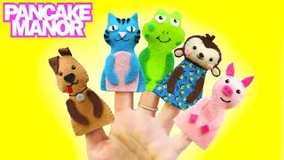 Animal Finger Family Song for Kids | Pancake Manor