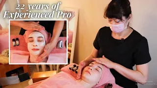 I got Gua Sha Face Massage by 22years of experienced Japanese Pro ASMR