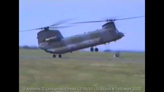 Chinook HC1, ZA711 at RAF Honington 13 06 92