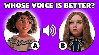 Whose voice is better? Mirabel vs M3gan quiz | Disney quiz by Voice | MM Quiz