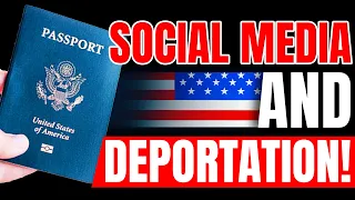 🇺🇸 SOCIAL MEDIA & DEPORTATION FROM USA! 😱 #immigration #visa