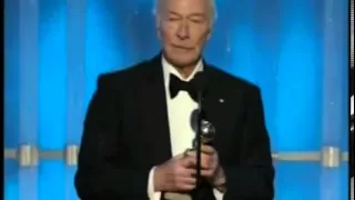 Christopher Plummer win Best Supporting Actor - Golden Globes 2012