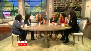 Stana Katic On 'The Talk' [11/17/11]