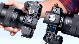 Canon EOS R vs Sony a7 III Review: Full-frame mirrorless camera comparison!