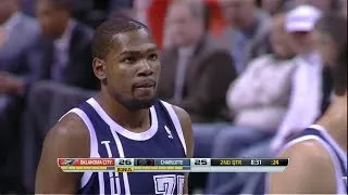 Kevin Durant Full Highlights at Bobcats (2013.12.27) - 34 Pts, 12 Reb, 6 Assists