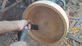 wood turning #woodworking #woodidea #woodcleaning #woodworkingart