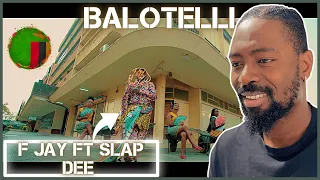 F Jay ft. Slap Dee - Balotelli (Official Video) | Reaction