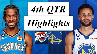 Golden State Warriors vs. Oklahoma City Thunder Full Highlights 4th QTR | March 7, 2023 | NBA Season