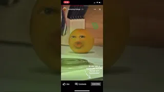 Subscribe to Annoying Orange and He will Fart the ABC’s!