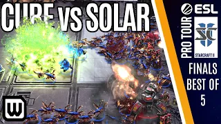 Starcraft 2 ESL Open Finals - Cure (Terran) vs Solar (Zerg) - Best of 5