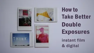 How to take better instant film double exposures