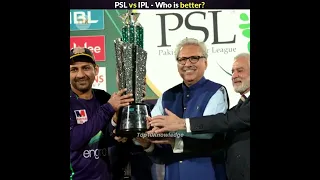 PSL vs IPL | Who is better Indian Premier League or Pakistan Super League?? #shorts