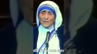 Mother Teresa of Kolkata: Where does love begin?