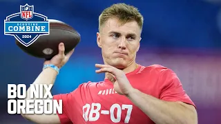 Bo Nix's FULL 2024 NFL Scouting Combine On Field Workout