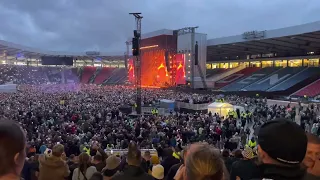 Liam Gallagher - champagne supernova live at Hampden stadium Glasgow 27/06/2022