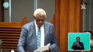 Fiji's Minister for Immigration informs Parliament on the repatriation of Chinese nationals in 2017.