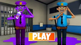 SECRET UPDATE | NEW GRIMACE TEAM EVIL POLICE  (OBBY) Full Gameplay #roblox #obby