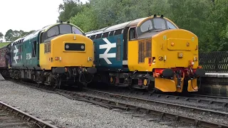 37 403 & 37 264 meet Grosmont / Esk Valley line & NYMR