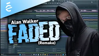 Alan Walker - Faded (FL Studio Remake and FLP!!!)