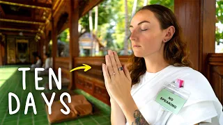 What Happens If You Meditate For Ten Days? (NO SPEAKING)