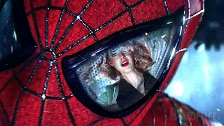 La escena que conmocionó a todos | Gwen Stacy cae | El sorprendente Hombre Araña 2 | Clip en Español