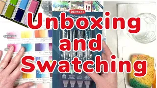 Kuretake Watercolors, Derwent WaterBrush and Painters Diary! 🔴 Replay of Live Unboxing!