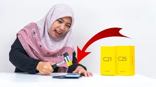 HAPE SEJUTAAN TAHAN BANTING!! realme C21 Review