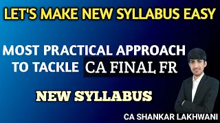 All in One Guidance Series for New Syllabus I CA Final FR I Sure shot Exemption