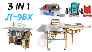 JT-9BX Assembling - Multi-Functional Woodworking Machine