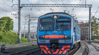 Электропоезд "Петрозаводск - Свирь - Петрозаводск" / The train "Petrozavodsk - Svir - Petrozavodsk"