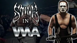 STING in World Wresting All Stars