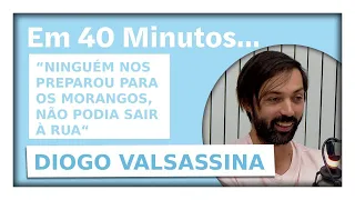 Diogo Valsassina "em 40 Minutos": "Ninguém nos preparou para os Morangos, não podia sair à rua"