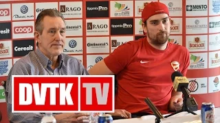 "Rendkívül fontos az első hazai mérkőzés"  | 2017. március 13. | DVTK TV