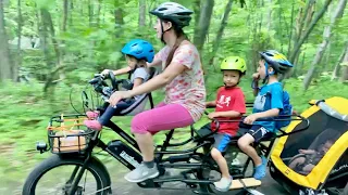 BikePacking with 4 kids!