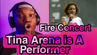 Tina Arena Fire Concert Australia | Reaction