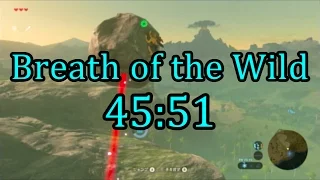 Breath of the Wild Any% Speedrun in 45:51 (No Amiibo)