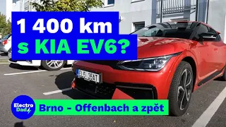 1 400 km Brno - Offenbach a zpět s Kia EV6? | Electro Dad # 434