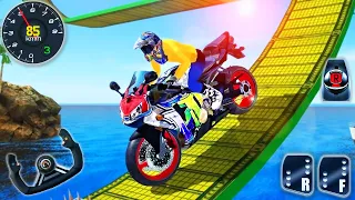 Mega Ramp Bike Racing Simulator 3D - Extreme Motocross Dirt Bike Stunt Racer - Android GamePlay