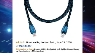 Great cable, but too fast