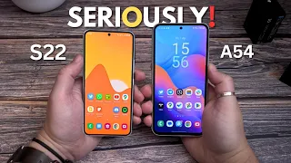 Galaxy A54 vs Galaxy S22 - (Seriously) THINK TWICE!