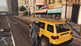 Grand Theft Auto V part4 Franklin met Michael 1st time
