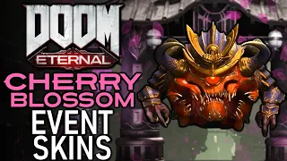 Doom Eternal - ALL Series 11 Skins (Cherry Blossom Event)