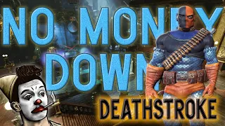 "No Money Down" Deathstroke Predator Challenge (All Medals) | Arkham Origins