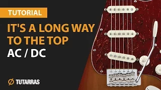 ITS A LONG WAY TO THE TOP - AC/DC How to play - Electric GUITAR LESSON