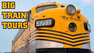 Big Train Tours - Streamlined Passenger Power: Rio Grande F-Units